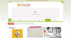 Desktop Screenshot of ansamble-maroc.com